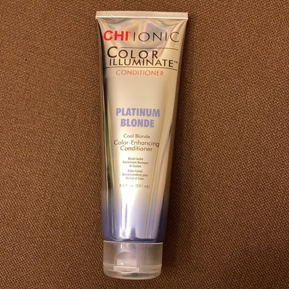 ⚜️Chi Ionic Color Illuminate Conditioner Platinum Blonde! NWT! - Picture 3 of 5